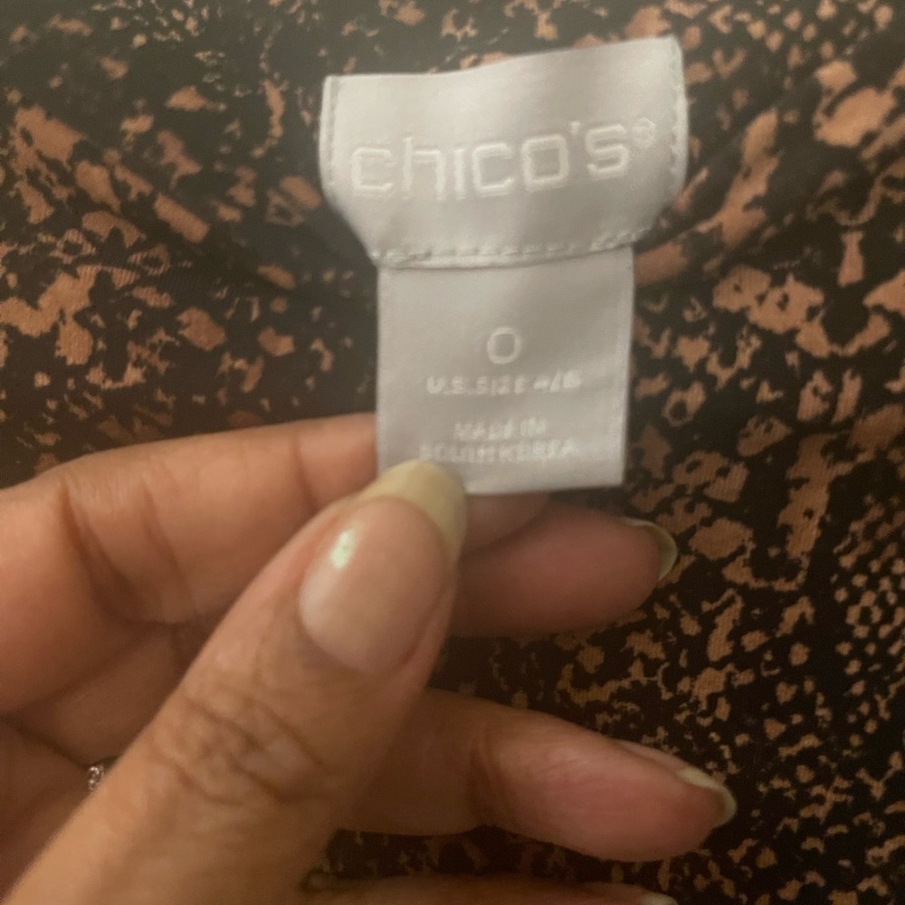 Chicos Python Print Maxi Dress - image 3